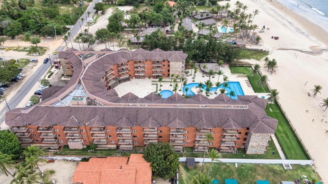 [Kariri 215] 46m², pé na areia, varanda vista mar! Cumbuco Exterior foto