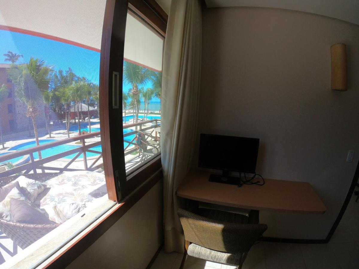 [Kariri 215] 46m², pé na areia, varanda vista mar! Cumbuco Exterior foto
